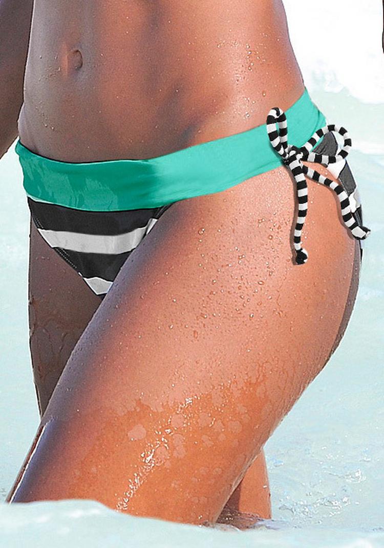 KangaROOS KangaROOS Bikini-Hose Bikini Hose Damen - schwarz-wei&szlig; - 0 | SportScheck