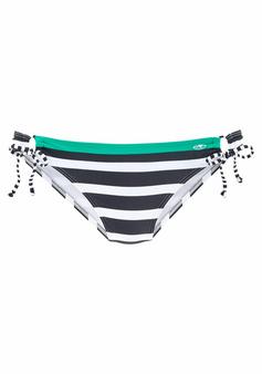 KangaROOS Bikini-Hose Bikini Hose Damen schwarz-weiß