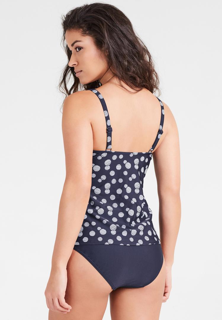 Lascana Lascana B&uuml;gel-Tankini Bikini Set Damen - marine-wei&szlig; - 5 | SportScheck