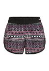 Lascana Badeshorts Badehose Damen - schwarz-bunt
