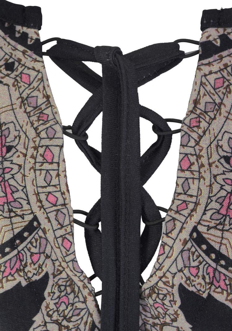 Lascana Lascana Jerseykleid Jerseykleid Damen - schwarz-bedruckt - 3 | SportScheck