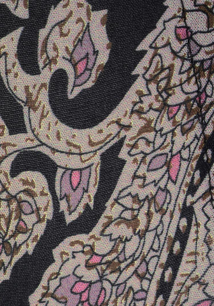 Lascana Lascana Jerseykleid Jerseykleid Damen - schwarz-bedruckt - 4 | SportScheck