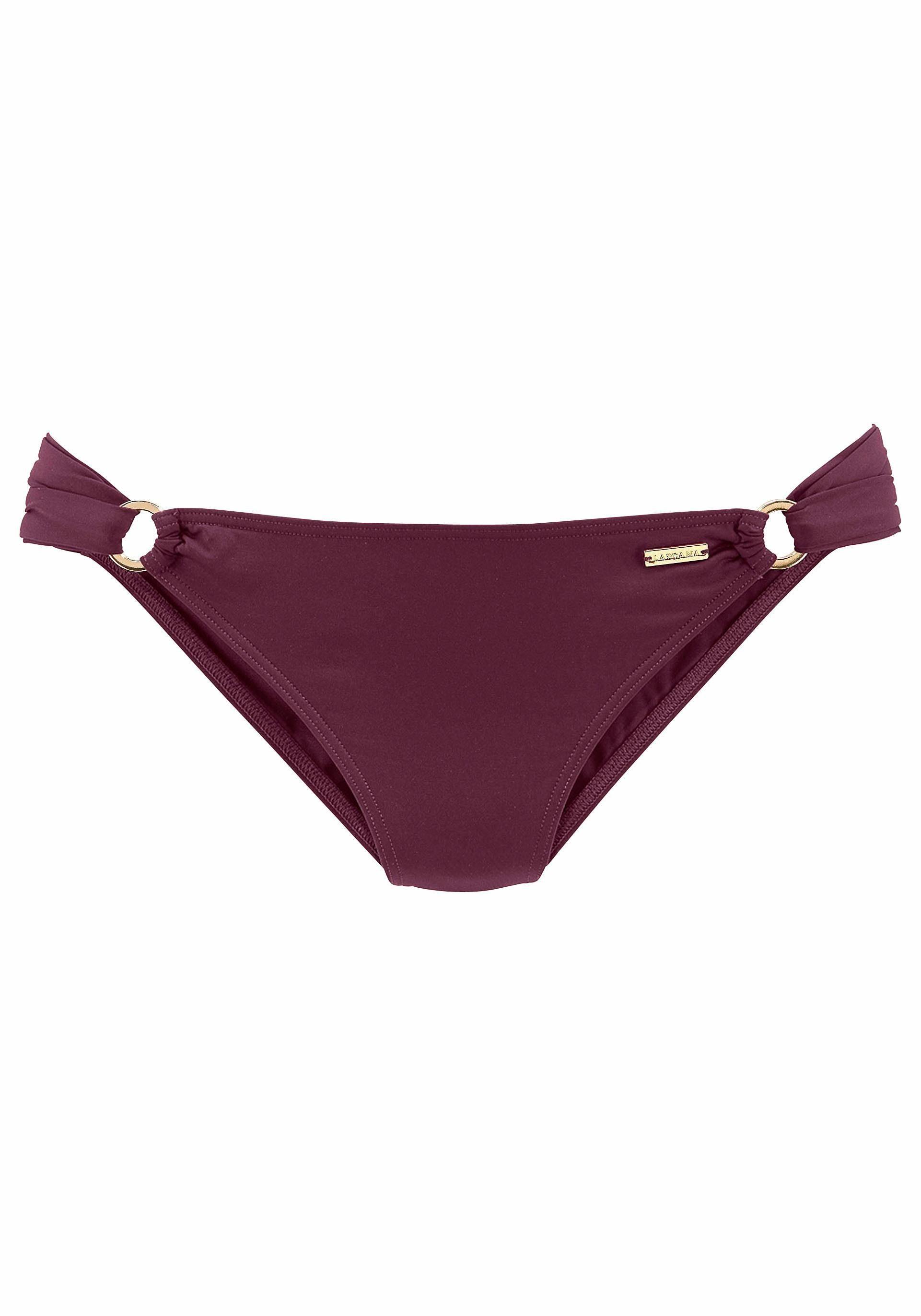 Lascana Bikini-Hose Bikini Hose Damen - bordeaux