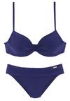 Lascana B&uuml;gel-Bikini Bikini Set Damen - blau