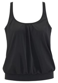 Lascana Tankini-Top Tankini Oberteil Damen schwarz