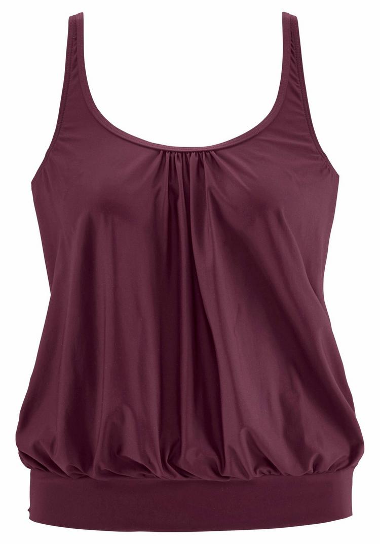 Lascana Lascana Tankini-Top Bikini Oberteil Damen - bordeaux - 0 | SportScheck