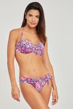 Rückansicht von Buffalo Bikini-Hose Bikini Hose Damen aubergine-bedruckt