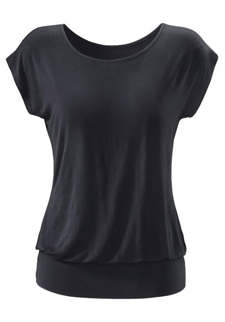 Lascana Lascana Longshirt Longshirt Damen - schwarz - 0 | SportScheck