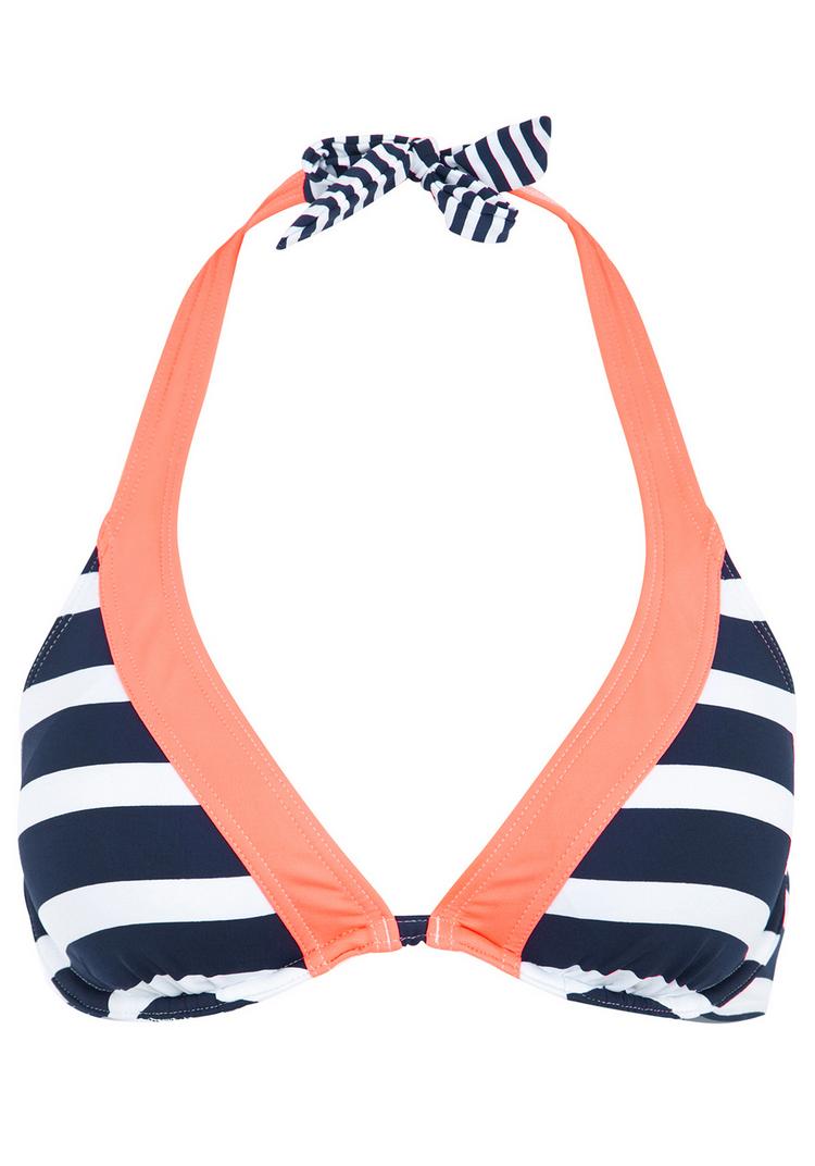 KangaROOS KangaROOS B&uuml;gel-Bikini-Top Bikini Oberteil Damen - marine-wei&szlig; - 0 | SportScheck