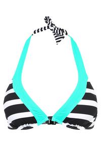 KangaROOS B&uuml;gel-Bikini-Top Bikini Oberteil Damen - schwarz-wei&szlig;