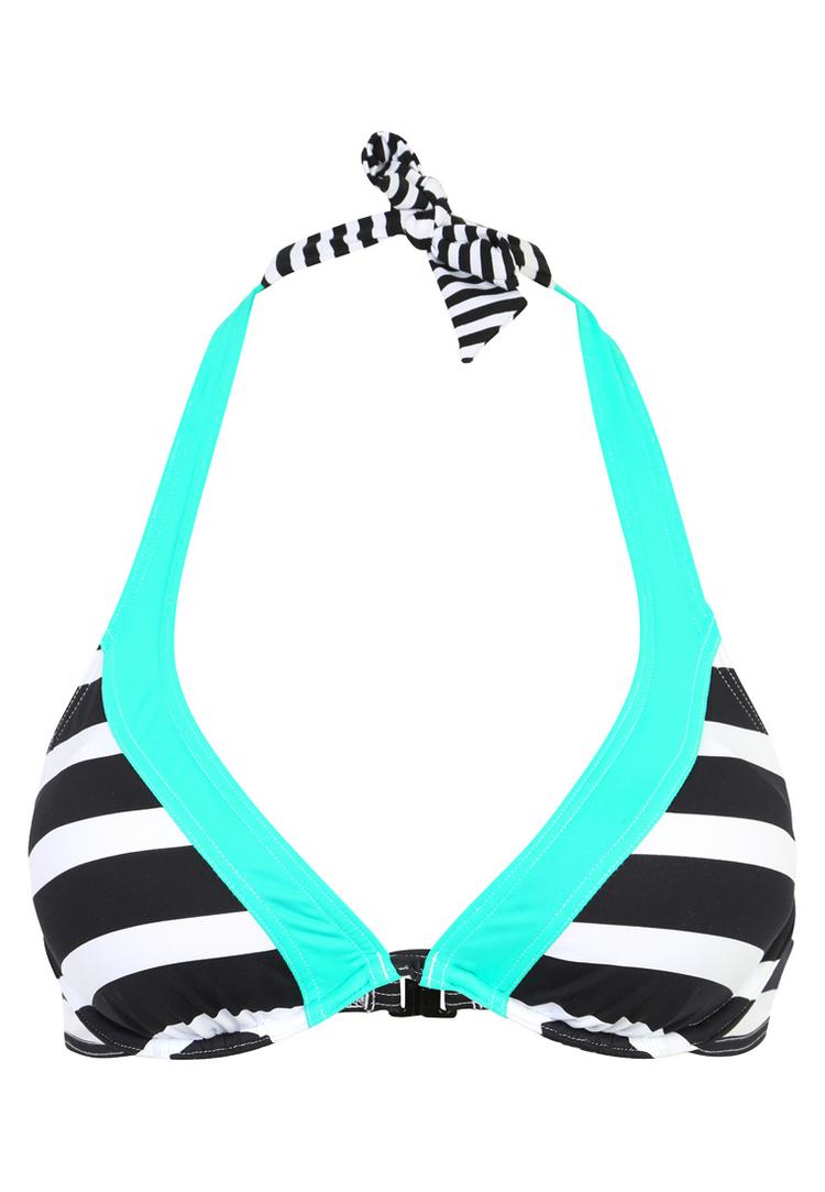 KangaROOS KangaROOS B&uuml;gel-Bikini-Top Bikini Oberteil Damen - schwarz-wei&szlig; - 0 | SportScheck