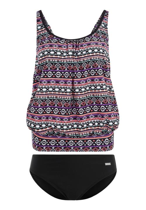 Lascana Oversize-Tankini Bikini Set Damen