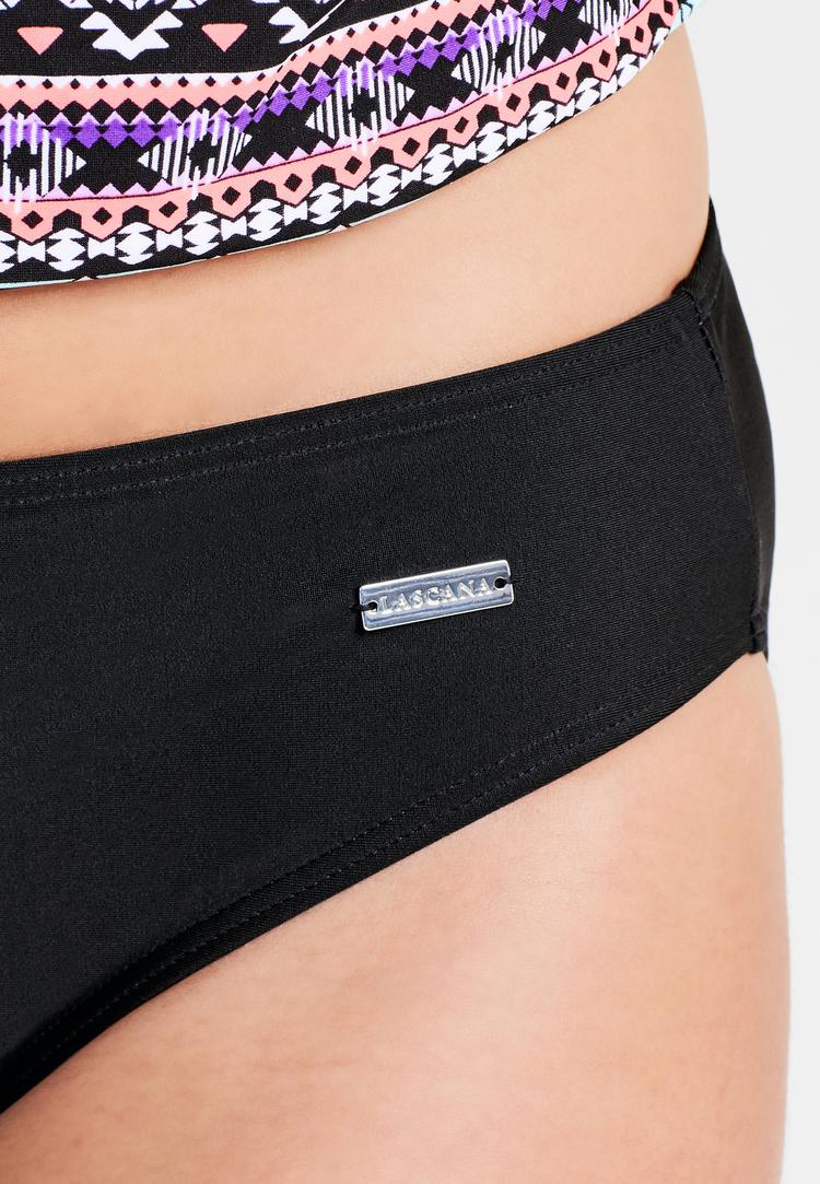 Lascana Lascana Oversize-Tankini Bikini Set Damen - schwarz-bunt - 1 | SportScheck