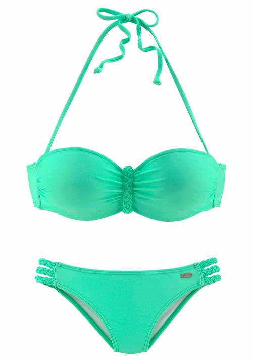 Buffalo B&uuml;gel-Bandeau-Bikini Bikini Set Damen