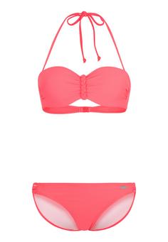 Buffalo Bügel-Bandeau-Bikini Bikini Set Damen hummer