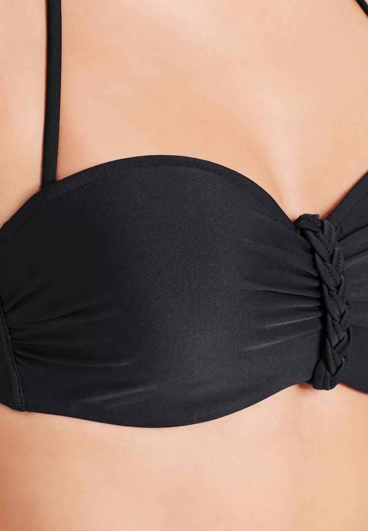 Buffalo Buffalo B&uuml;gel-Bandeau-Bikini Bikini Set Damen - schwarz - 1 | SportScheck