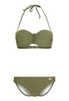 Buffalo B&uuml;gel-Bandeau-Bikini Bikini Set Damen - oliv