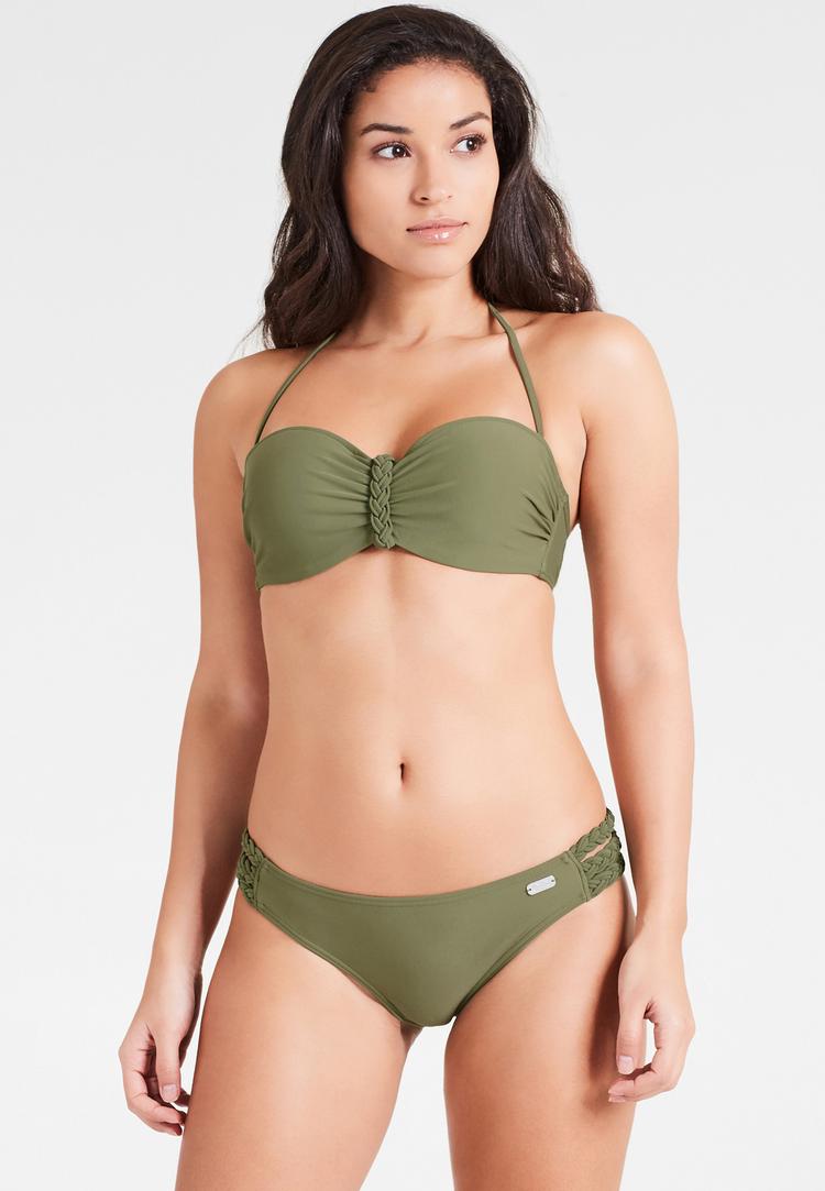 Buffalo Buffalo B&uuml;gel-Bandeau-Bikini Bikini Set Damen - oliv - 1 | SportScheck