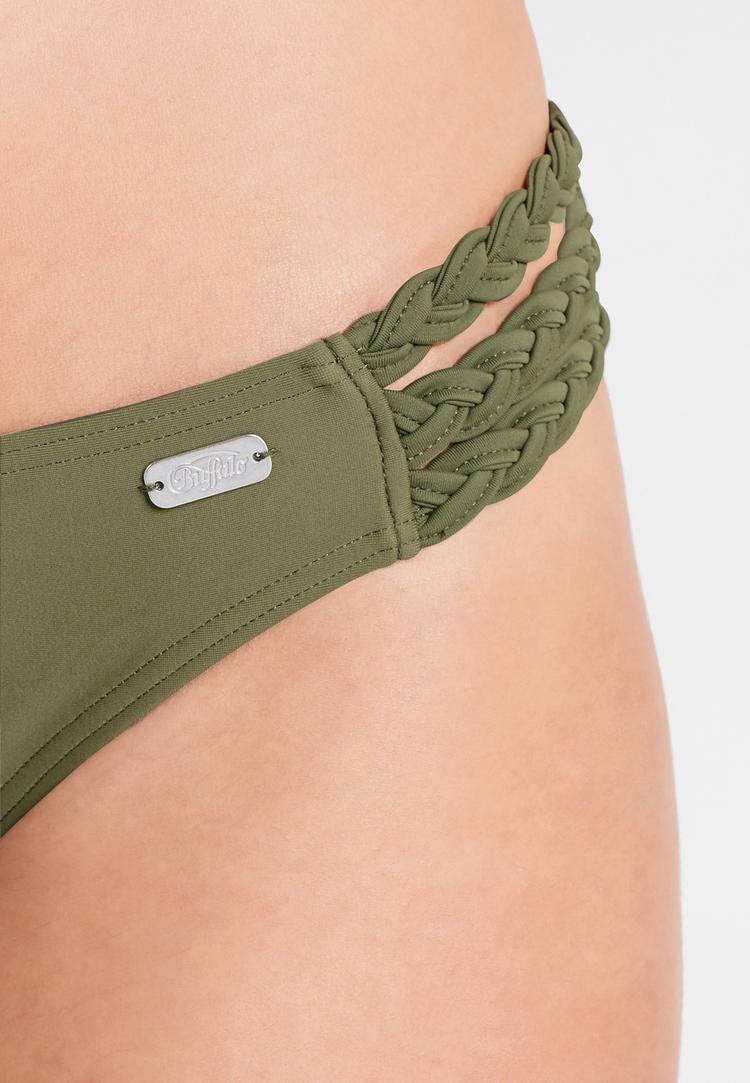 Buffalo Buffalo B&uuml;gel-Bandeau-Bikini Bikini Set Damen - oliv - 2 | SportScheck