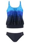 Lascana Tankini Bikini Set Damen - blau