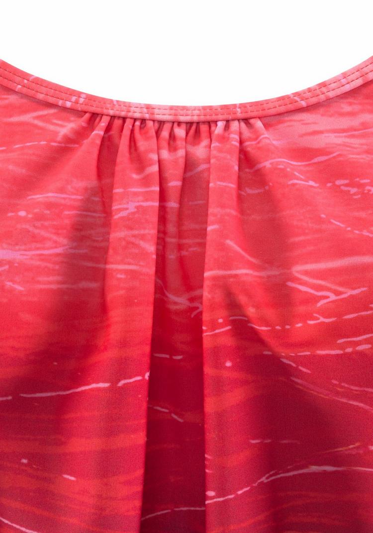 Lascana Lascana Tankini Bikini Set Damen - rot-bedruckt - 0 | SportScheck