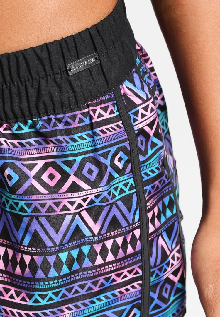 Lascana Lascana Badeshorts Badehose Damen - schwarz-bedruckt - 1 | SportScheck