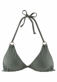 Lascana Triangel-Bikini-Top Bikini Oberteil Damen - oliv