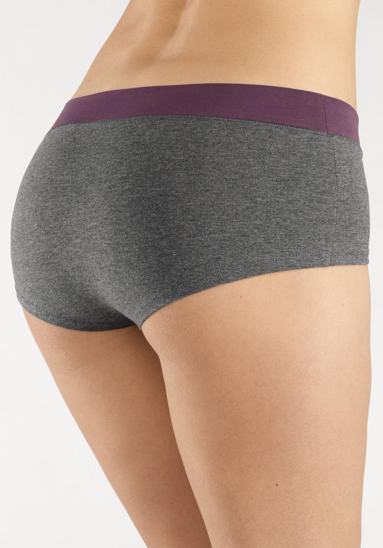 Bench Bench Panty Unterhose Damen - anthrazit -rosa - 1 | SportScheck