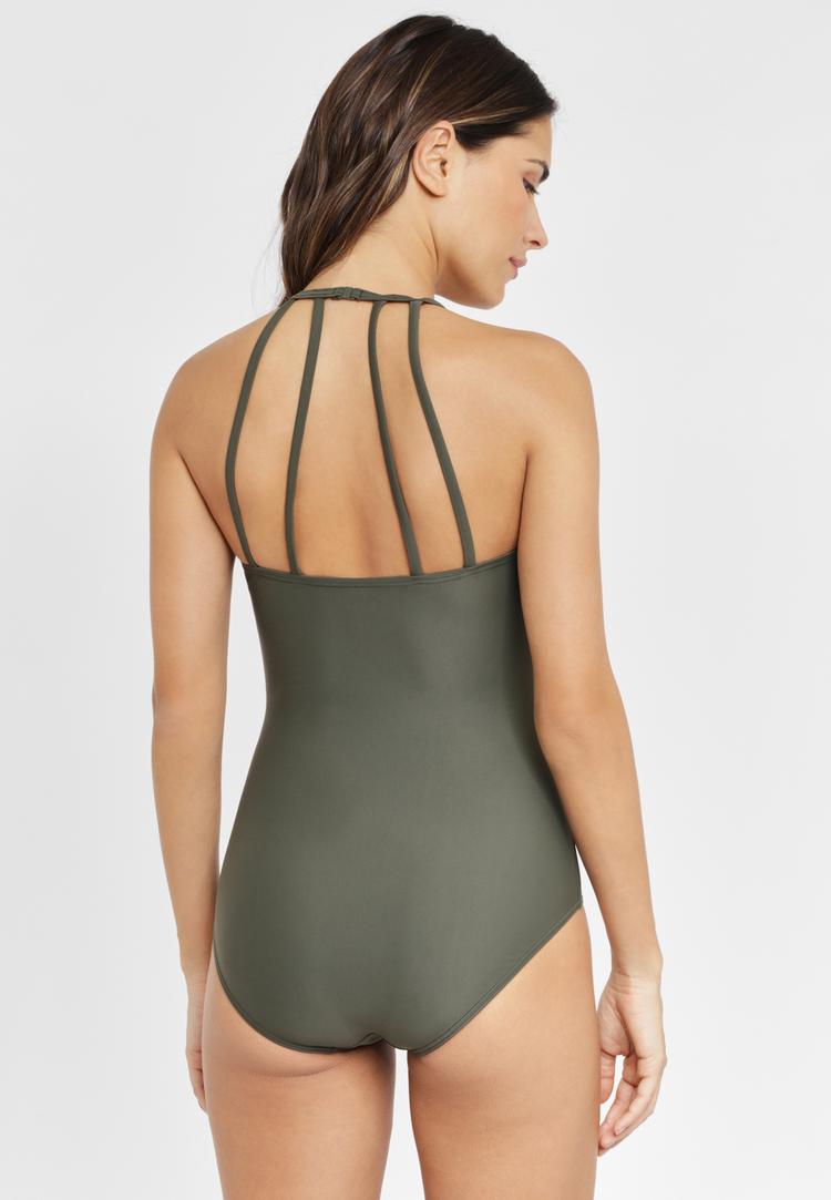 BRUNO BANANI BRUNO BANANI Badeanzug Badeanzug Damen - oliv - 2 | SportScheck