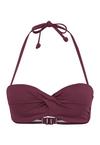 Lascana Bikini Oberteil Damen - bordeaux