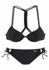 Buffalo Push-Up-Bikini Bikini Set Damen - schwarz