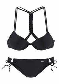 Buffalo Push-Up-Bikini Bikini Set Damen - schwarz