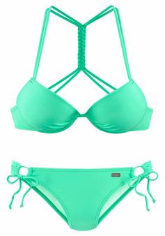 Buffalo Push-Up-Bikini Bikini Set Damen mint