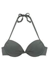 Lascana Push-Up-Bikini-Top Bikini Oberteil Damen - oliv