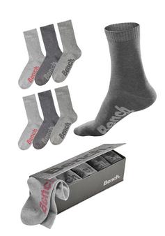 Bench Socken Freizeitsocken grau-meliert