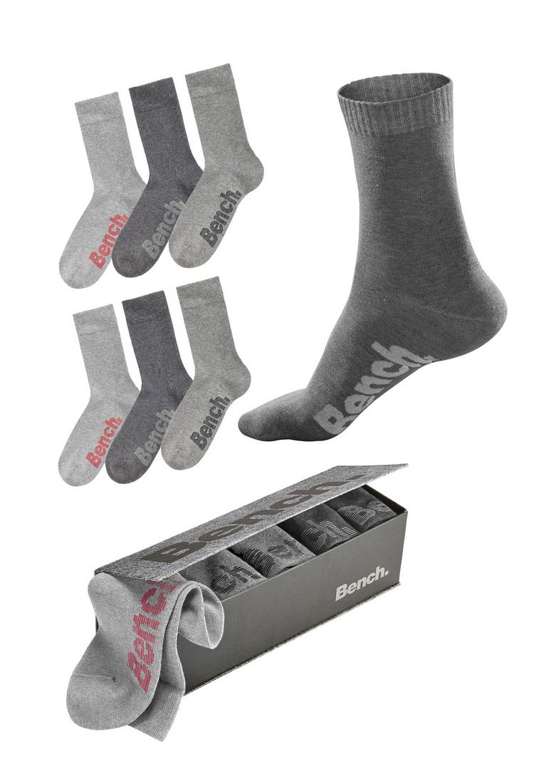 Bench Bench Socken Socken - grau-meliert - 0 | SportScheck