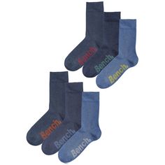 Bench Socken Freizeitsocken jeans-meliert