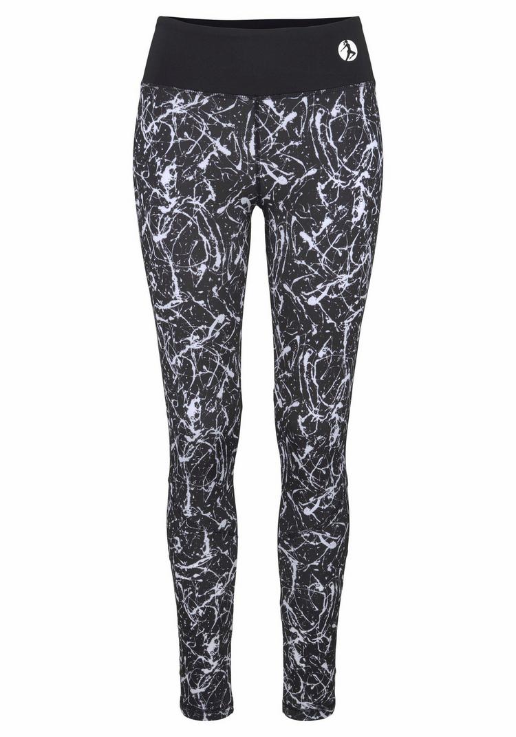 LASCANA Active LASCANA Active Leggings Leggings Damen - schwarz-marmoriert-wei&szlig; - 2 | SportScheck