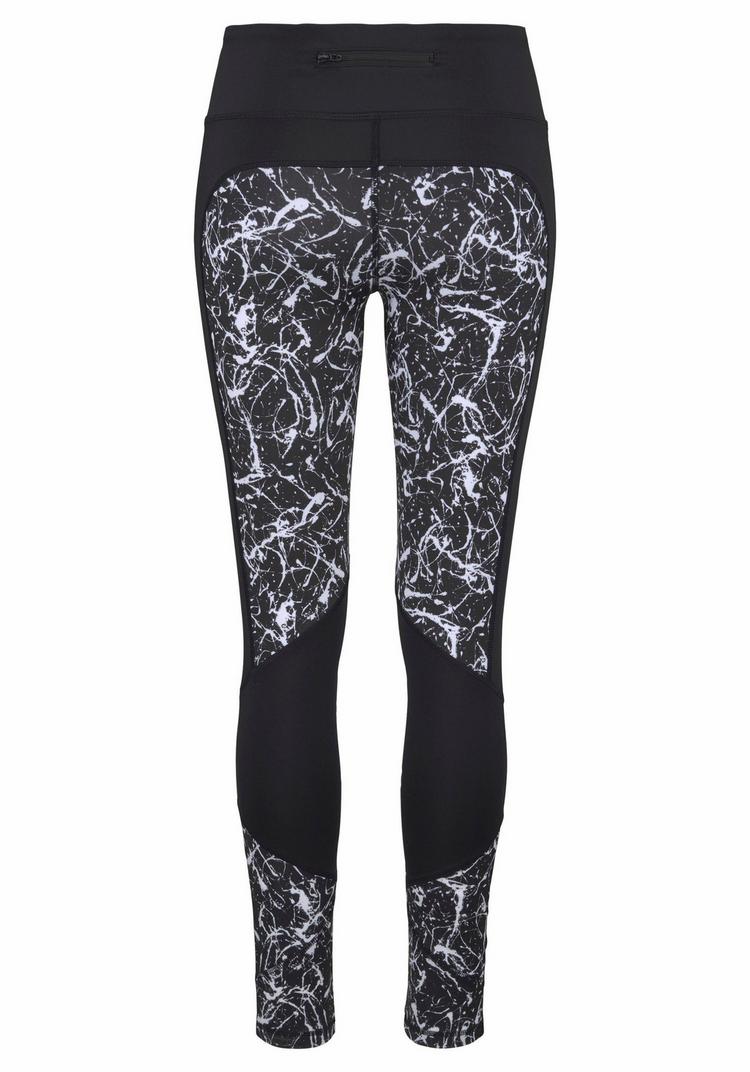 LASCANA Active LASCANA Active Leggings Leggings Damen - schwarz-marmoriert-wei&szlig; - 0 | SportScheck