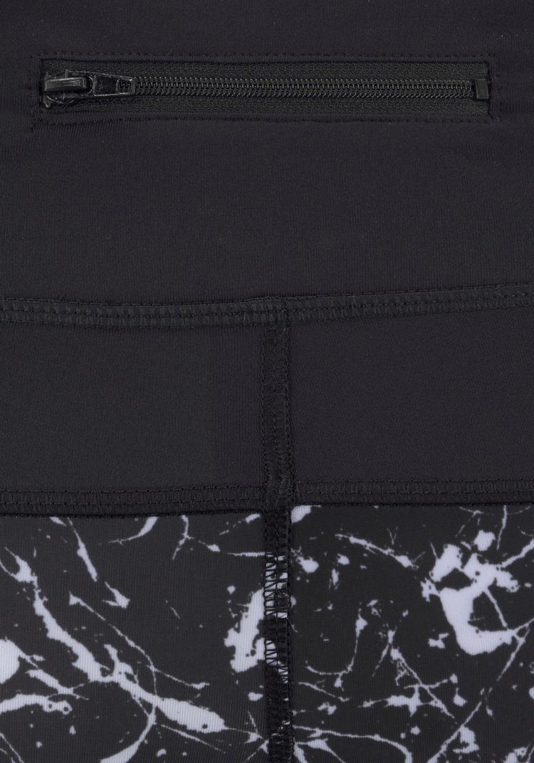 LASCANA Active LASCANA Active Leggings Leggings Damen - schwarz-marmoriert-wei&szlig; - 4 | SportScheck