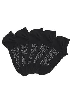 Bench Sneakersocken Freizeitsocken Damen schwarz