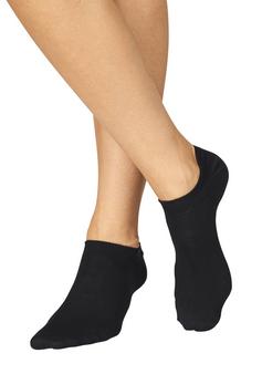 Rückansicht von Bench Sneakersocken Sportsocken Damen schwarz