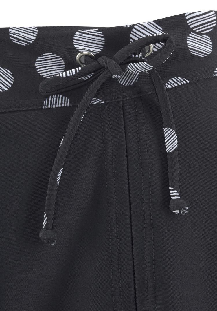 Lascana Lascana Bade-Rock Bikini Hose Damen - marine-wei&szlig; - 0 | SportScheck