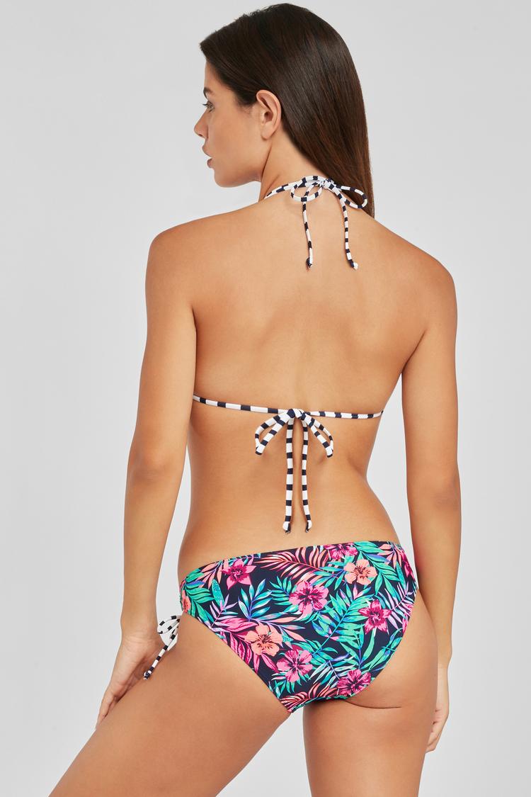 VENICE BEACH VENICE BEACH Triangel-Bikini-Top Bikini Oberteil Damen - marine-bedruckt - 2 | SportScheck