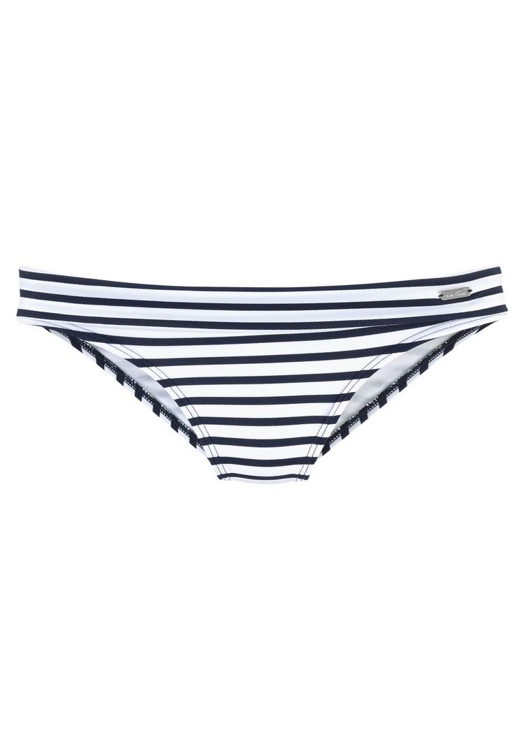 VENICE BEACH VENICE BEACH Bikini-Hose Bikini Hose Damen - wei&szlig;-marine-gestreift - 0 | SportScheck