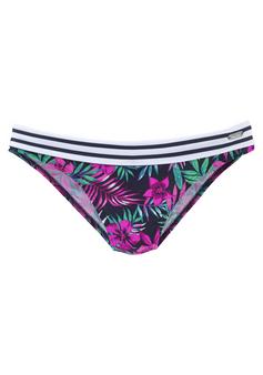 VENICE BEACH Bikini-Hose Bikini Hose Damen marine-bedruckt