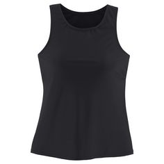 Lascana Bade-Shirt Funktionsshirt Damen schwarz