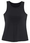 Lascana Bade-Shirt Funktionsshirt Damen - schwarz
