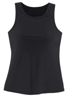 Lascana Bade-Shirt Funktionsshirt Damen schwarz