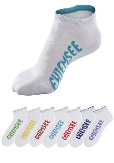 Chiemsee Sneakersocken Freizeitsocken Damen weiß